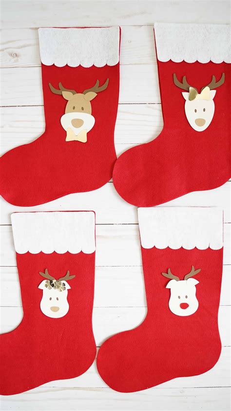 christmas stocking cutout designs domestic heights