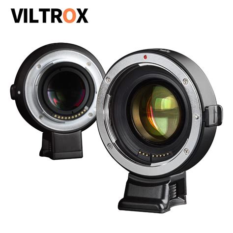 viltrox ef  auto focus reducer speed booster lens adapter  canon ef eos lens  sony camera
