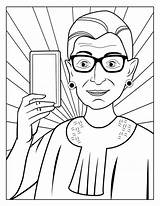 Coloring Angelou Maya Pages Ruth Bader Printable Ginsburg Book Rbg Ginsberg Color Print Books Collection Getcolorings Kids Pure Magic Superhero sketch template