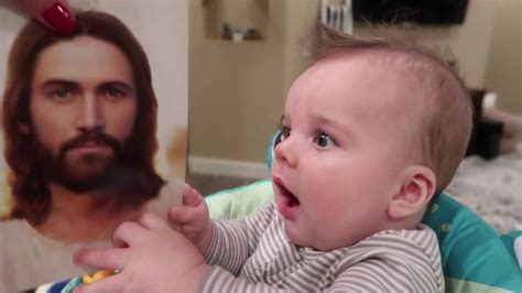 baby recognizes jesus youtube