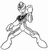 Ultraman Coloring Pages Color Getcolorings Printable sketch template