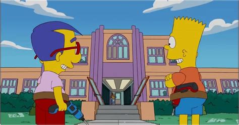 simpsons  times bart   terrible friend  milhouse  times   great