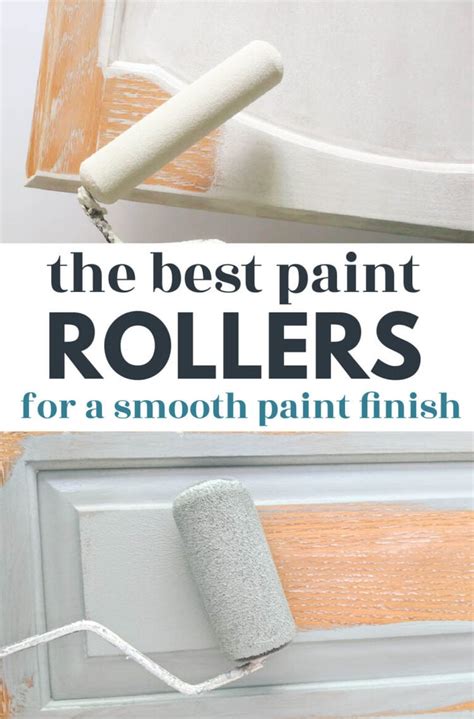 paint roller   smooth paint finish  cabinets
