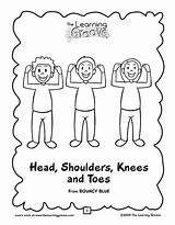 Body Preschool Coloring Pages Getcolorings sketch template