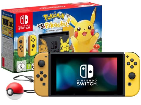 Nintendo Switch Pokémon Let S Go Pikachu Poké Ball Nintendo