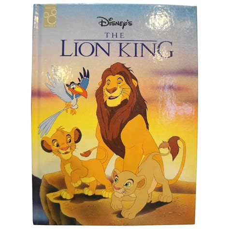lion king disney classics hardback childrens book  hoosier collectibles ruby lane
