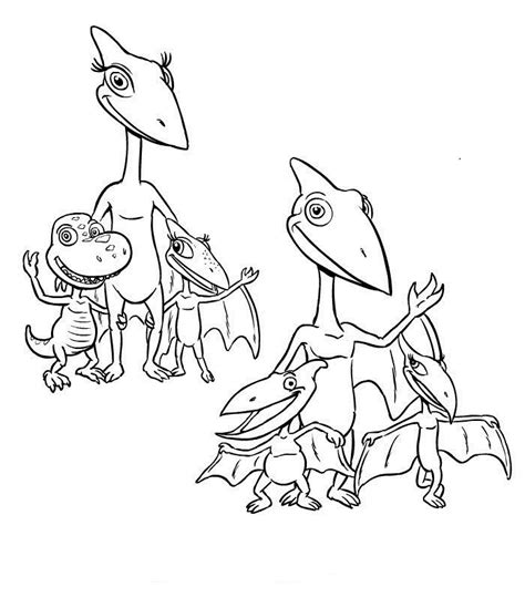 dinosaur train coloring pages  coloring pages  kids train