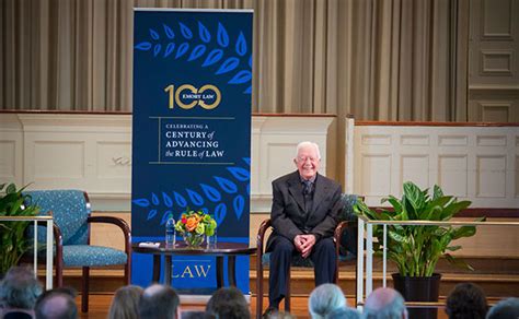 president carter discusses human rights in bederman lecture