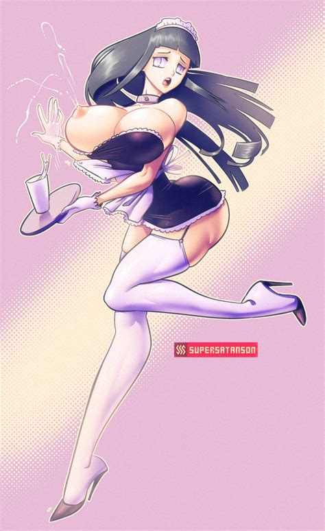 milky maid hinata by supersatanson hentai foundry