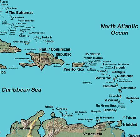 antigua map plan  caribbean island vacation
