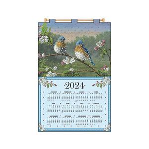 design works bluebirds  sequin calendar    goods