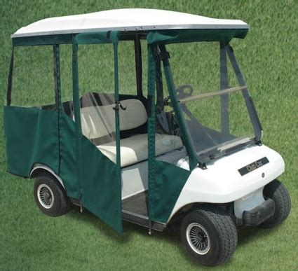 brand  club car ds   passenger sunbrella golf cart enclosure
