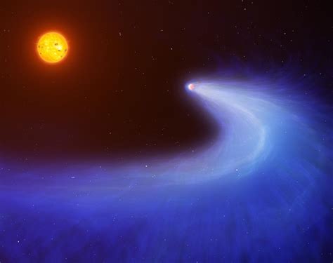 dragons gaze hot neptune gliese    comet  tail