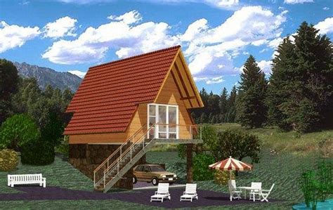cute small house designs  gable roofs  triangular