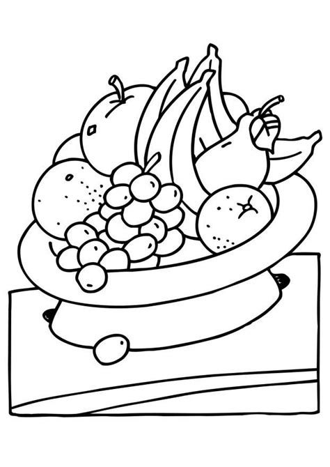 coloriage fruit coloriages gratuits  imprimer dessin