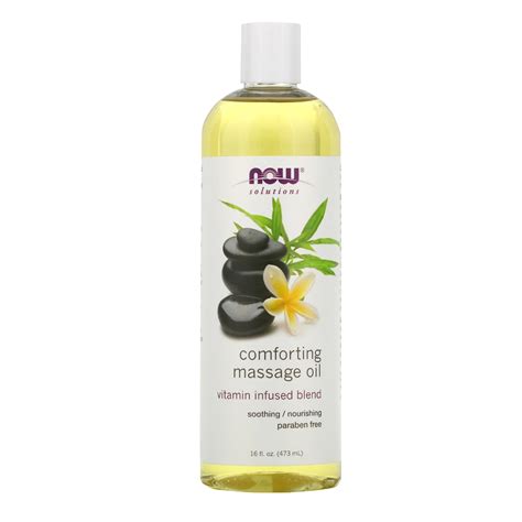 solutions comforting massage oil oz ml natural oil bar