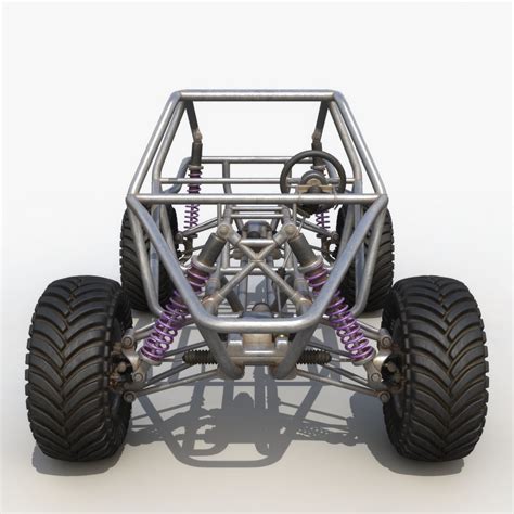 dune buggy chassis model turbosquid  gaiola de trilha buggy kart caseiro