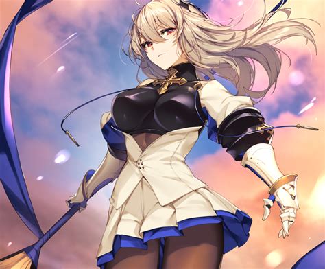 Anthropomorphism Armor Azur Lane Breasts Brown Hair Clouds Cropped