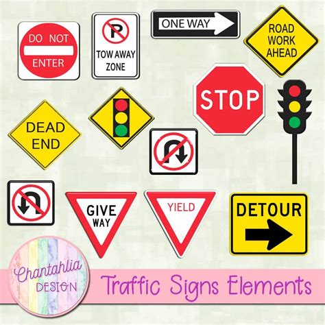 traffic sign elements