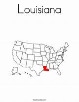 Louisiana Coloring Built California Usa sketch template