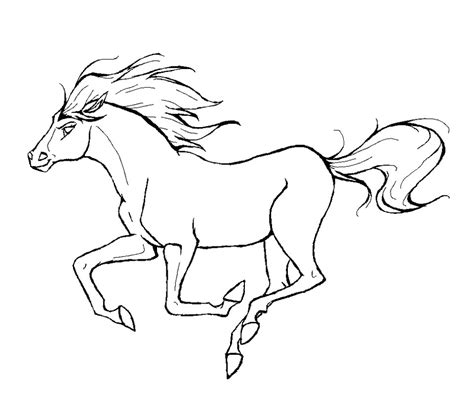 horse coloring pages picgifscom