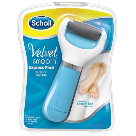 scholl scholl velvet smooth electronic foot file review beauty