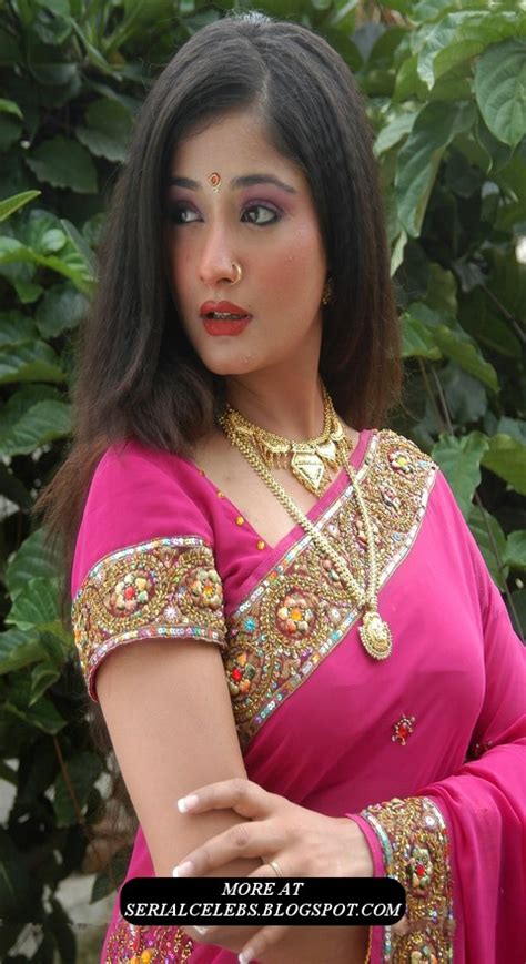 serial celebs the only blog for serial artists kiran rathod in pink saree blouse hot photos