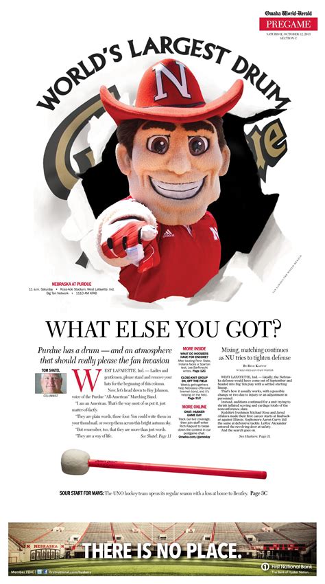 clever purdue bashing illo  newspaper design newspaper layout