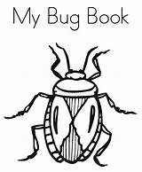 Bug Coloring Book Insect Pages Cricket Insects Drawing Beetle Color Outline Template Twistynoodle Books Tracing Noodle Kids Getdrawings Clipart Built sketch template