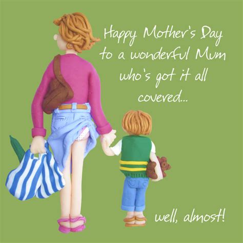 Happy Mother S Day Humour Greeting Card Cards