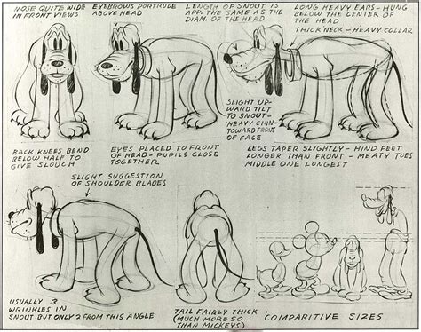 design  disney model sheets animationresourcesorg serving