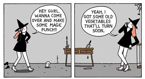 these slutty witch comics are exactly what you need this halloween