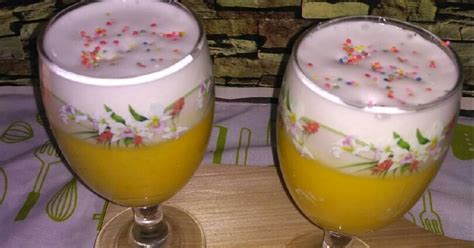Resep Jus Mangga With Whippy Cream Oleh Dapur Syafa Cookpad
