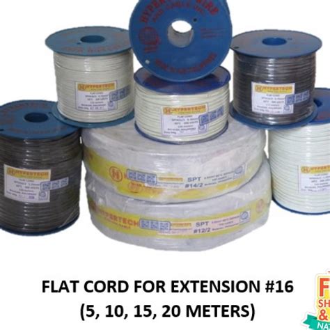 flat cord  extension wire      meters shopee philippines