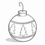 Christmas Ornament Clipart Clip Balls Drawing Outline Ornaments Drawings Decorations Line Tree Xmas Bulbs Getdrawings Clipartfest Cliparts Library Clipground Simple sketch template