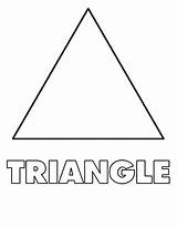 Coloring Shapes Shape Pages Triagle Printable Kids Triangle Toddlers Color Worksheet Sheets Preschool Worksheets Print Bestcoloringpagesforkids Children Netart Activities Visit sketch template