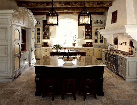 kitchen   french rustic style   build  house