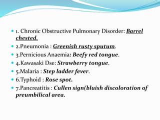 pathognomic signs