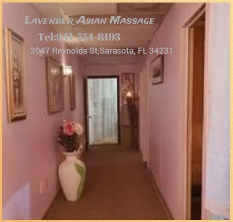 Lavender Asian Massage In Sarasota Fl Massage Therapy By Yellow