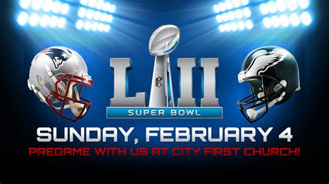 super bowl sunday city  church