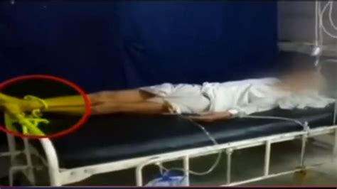 Shocking Senior Citizen Tied To Hospital Bed Over Unpaid Dues In Mp