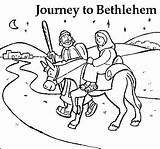 Bethlehem Donkey sketch template