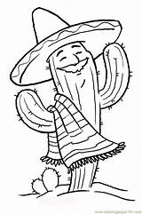 Cinco Mayo Coloring Pages Kids sketch template
