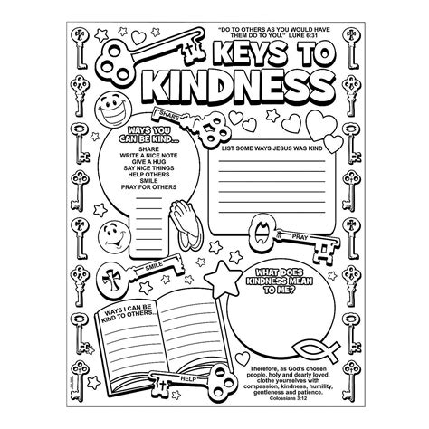 kind words coloring pages coloring pages