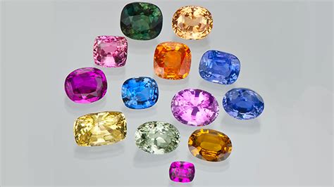 lab created faceted gemstone lot faceted gemstones gems  mail