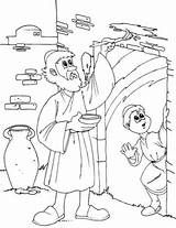 Coloring Passover Door Pages Bible Israel Children Jesus Crafts Story Moses Their Mark Kids School Para Colouring Gods Command Color sketch template