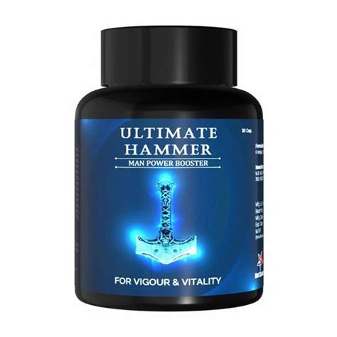 Ultimate Hammer Sex Power Booster Capsule Packaging Type Bottle 30