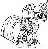 Pony Little Coloring Pages Shimmer Twilight Sunset Queen Kolorowanki Sparkle Template Equestria Rainbow Girls Rocks sketch template