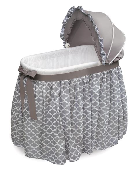 oval baby bassinet  canopy bedding infant newborn sleeper cradle bed