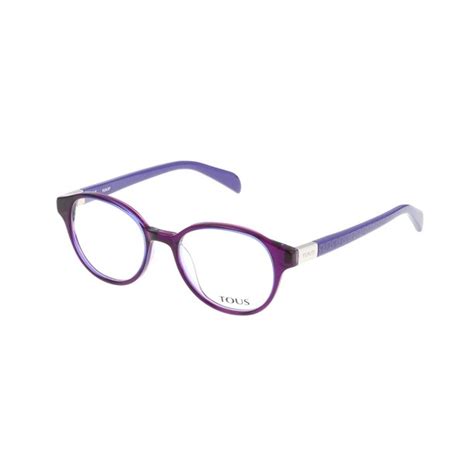 Eyeglasses Frame Tous Purple Women Vto871480adu Walmart